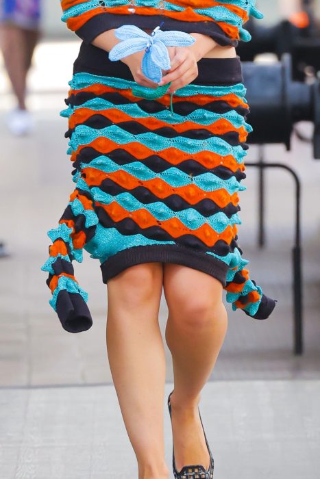 Knitwear Sweater knitted by hand machine